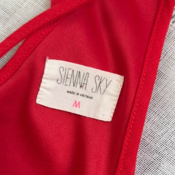 Sienna Sky NWOT Red Halter Dress - Picture 8 of 13